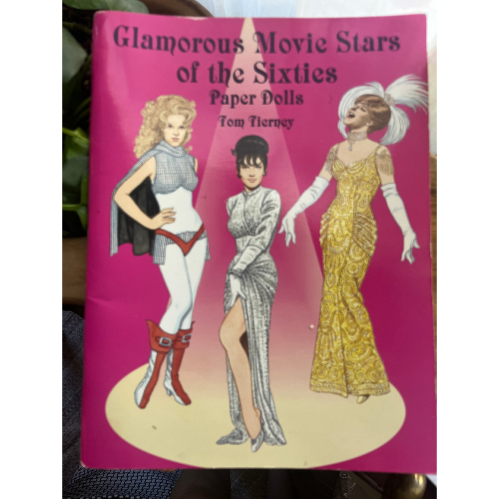 Dover Glamorous Movie Stars of the Sixties Paper Dolls by Tom Tierney